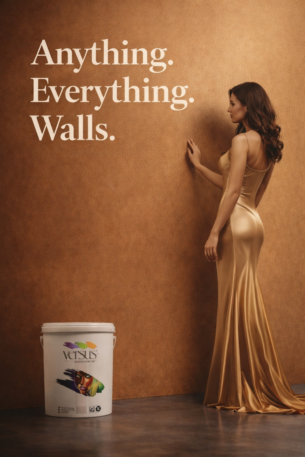 Europlaster feature wall
