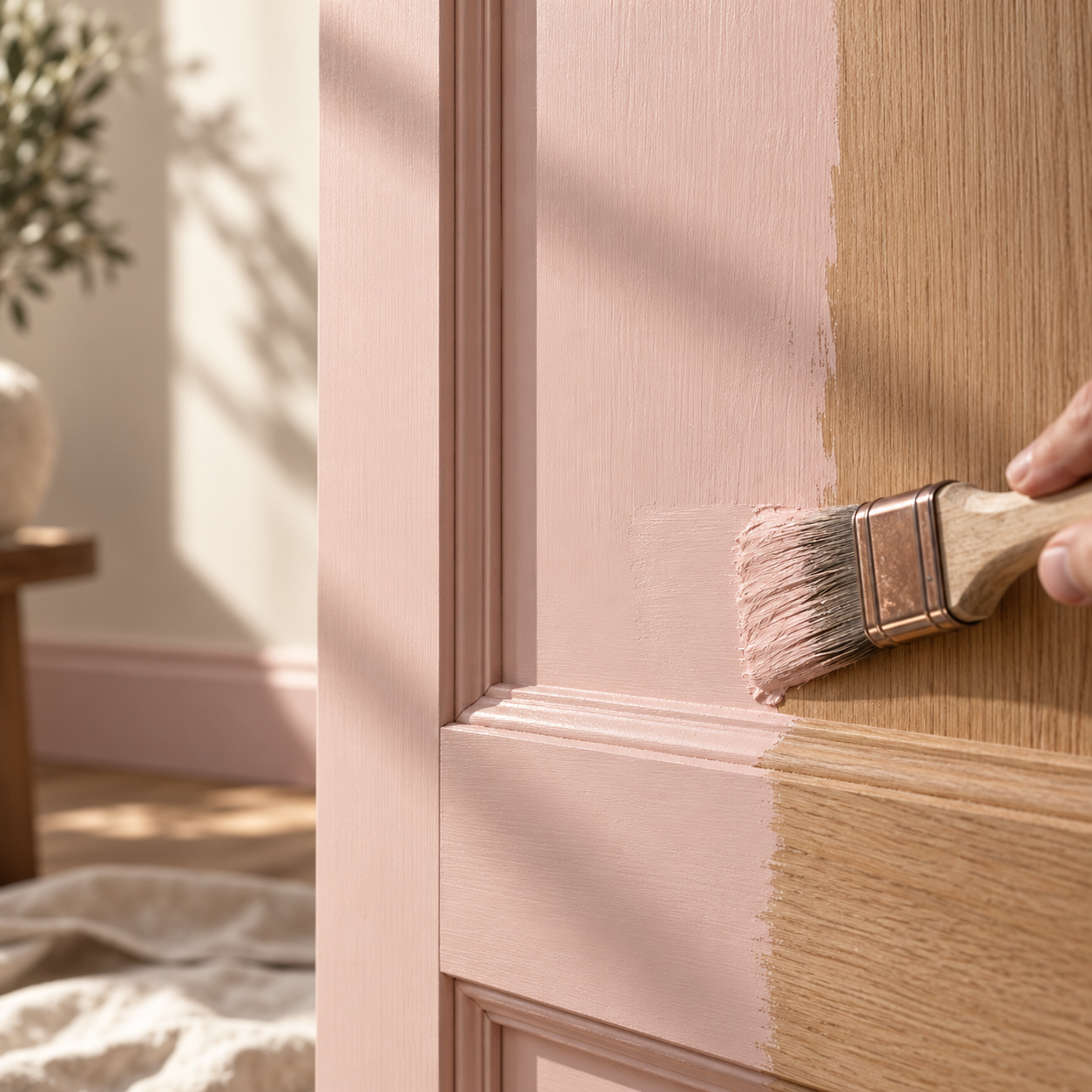 Pink Wood Primer finish